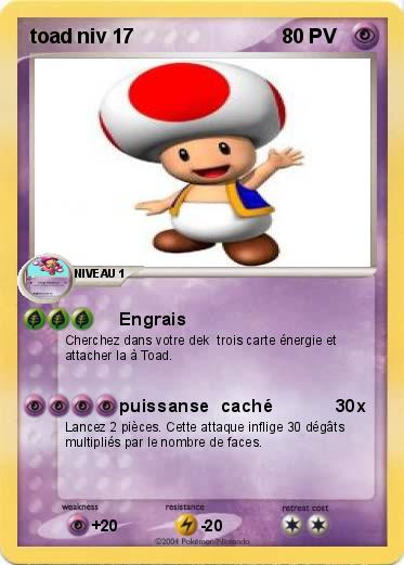 Pokemon toad niv 17