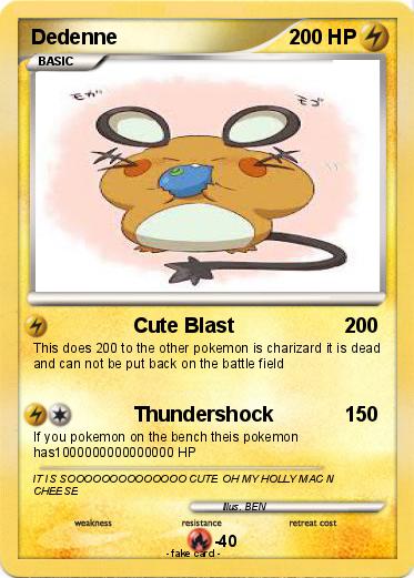 Pokemon Dedenne
