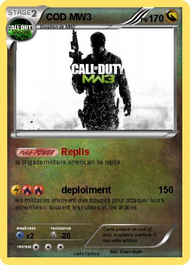 Pokemon COD MW3
