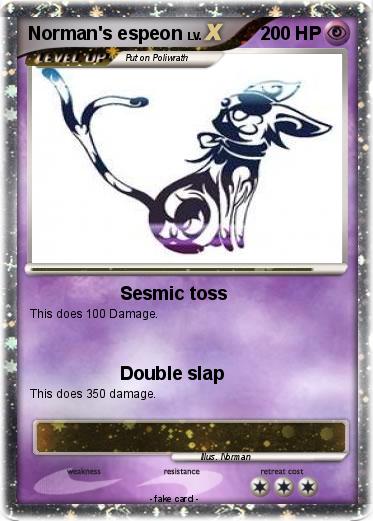 Pokemon Norman's espeon