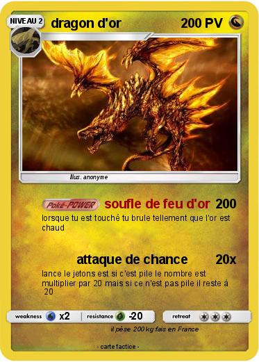 Pokemon dragon d'or