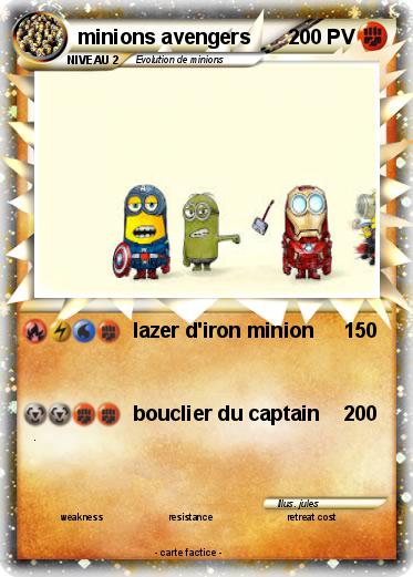 Pokemon minions avengers