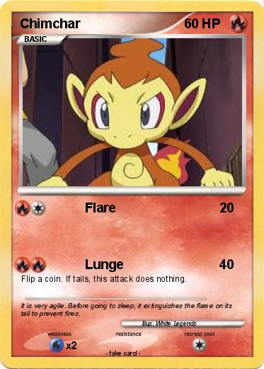 Pokemon Chimchar