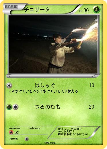 Pokemon チコリータ