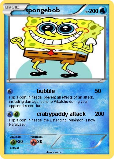 Pokemon spongebob