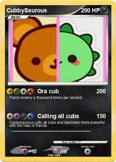 Pokemon CubbySaurous