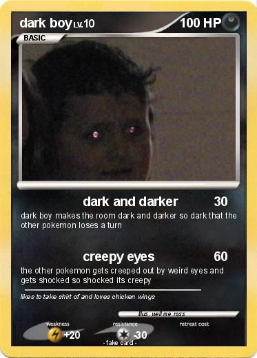 Pokemon dark boy