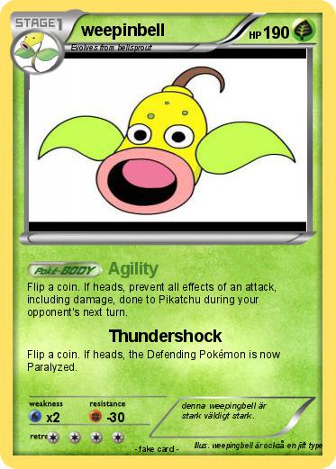 Pokemon weepinbell
