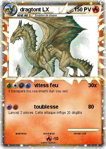 Pokemon dragtont LX