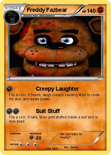 Pokemon Freddy Fazbear