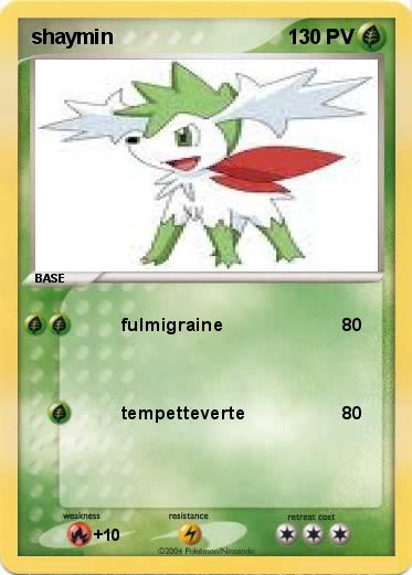 Pokemon shaymin