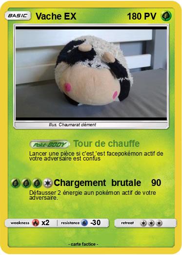 Pokemon Vache EX