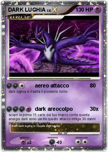 Pokemon DARK LUGHIA