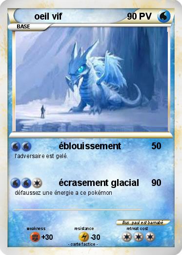 Pokemon oeil vif