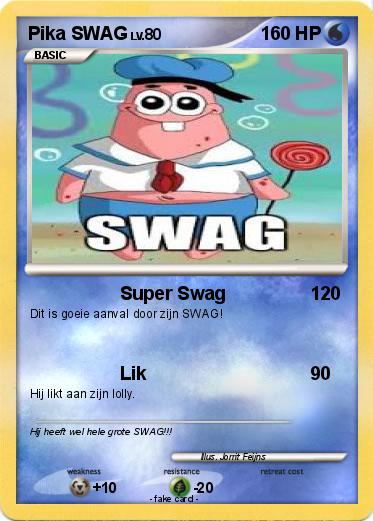 Pokemon Pika SWAG