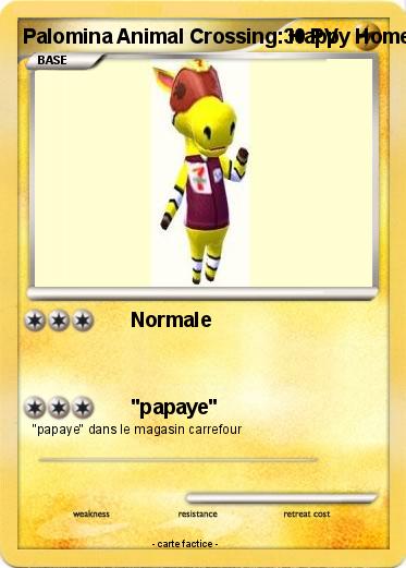 Pokemon Palomina Animal Crossing: Happy Home Designer