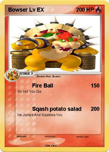 Pokemon Bowser Lv EX