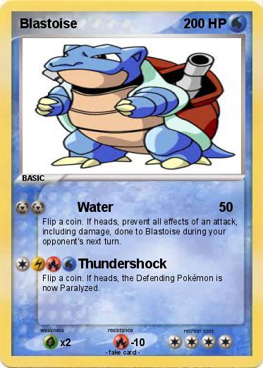 Pokemon Blastoise