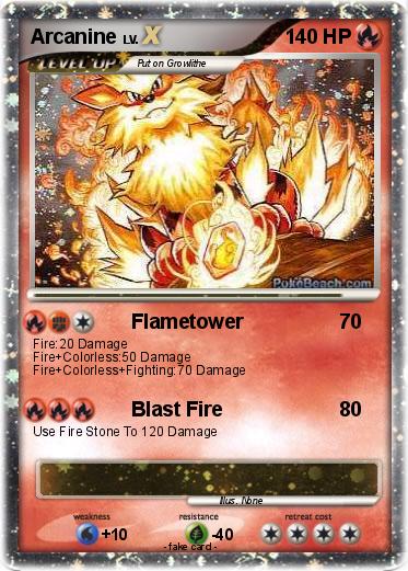 Pokemon Arcanine