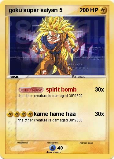 Pokemon goku super saiyan 5