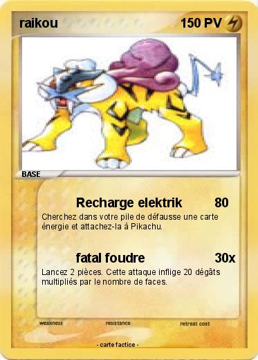 Pokemon raikou