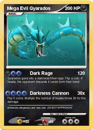 Pokemon Mega Evil Gyarados