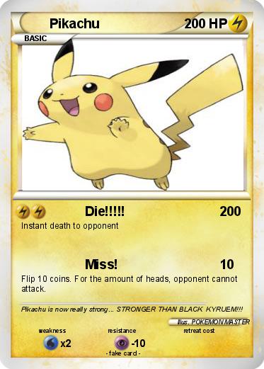 Pokemon Pikachu