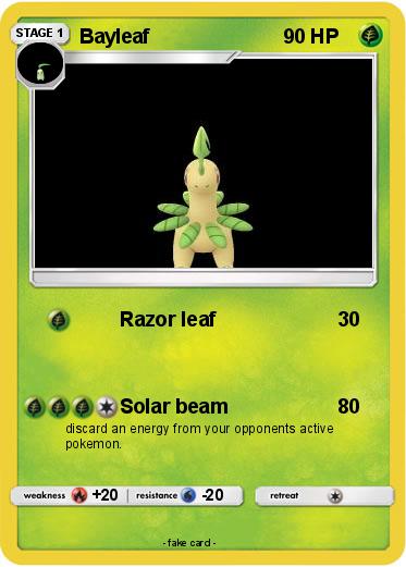 Pokemon Bayleaf