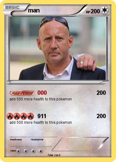 Pokemon man