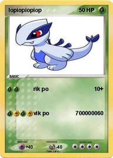 Pokemon Iopiopiopiop