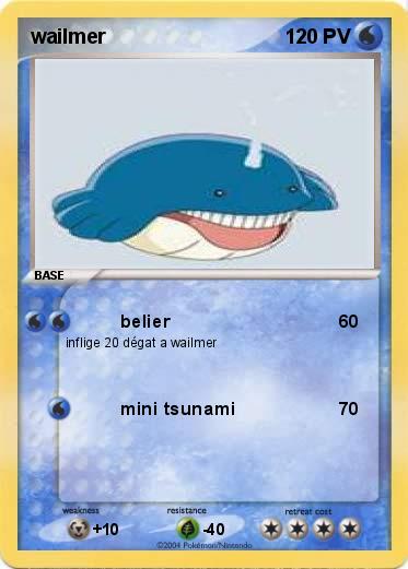 Pokemon wailmer