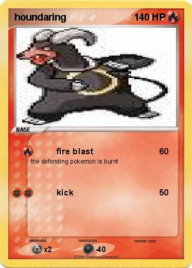 Pokemon houndaring
