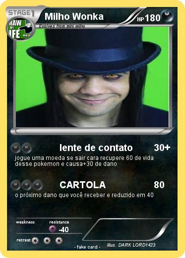 Pokemon Milho Wonka
