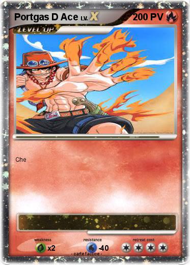 Pokemon Portgas D Ace