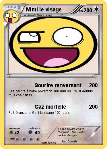 Pokemon Mimi le visage