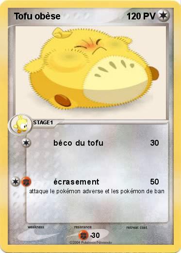 Pokemon Tofu obèse 