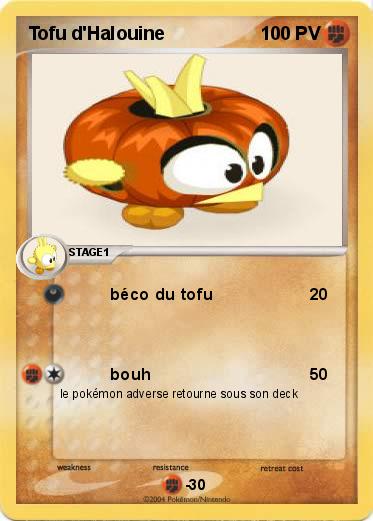 Pokemon Tofu d'Halouine