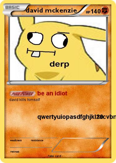 Pokemon david mckenzie