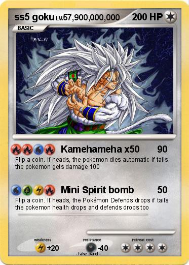 Pokemon ss5 goku
