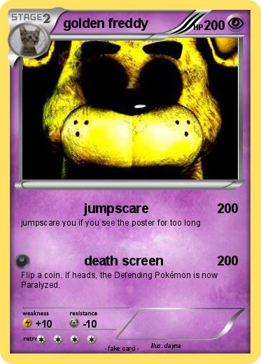 Pokemon golden freddy