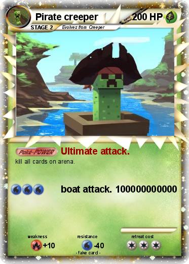 Pokemon Pirate creeper