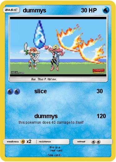 Pokemon dummys