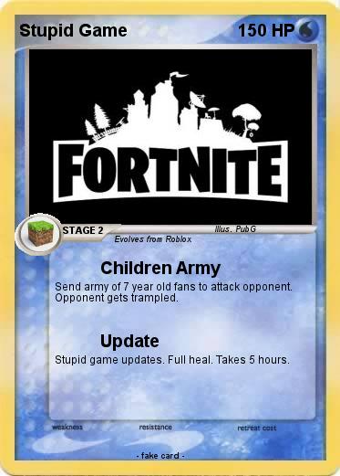 Pokemon Stupid Game