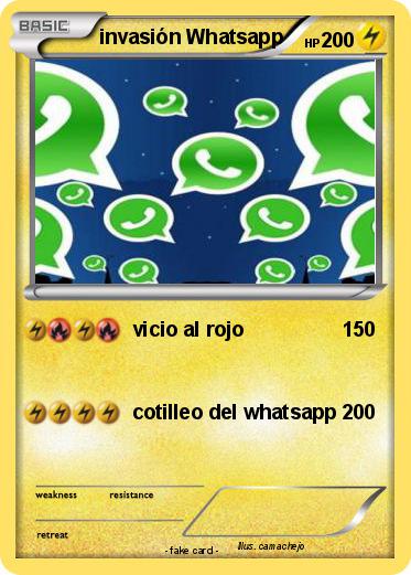 Pokemon invasión Whatsapp