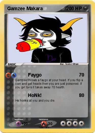 Pokemon Gamzee Makara