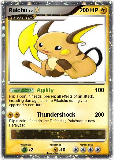 Pokemon Raichu