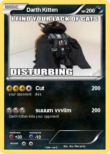 Pokemon Darth Kitten