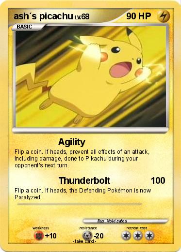 Pokemon ash´s picachu