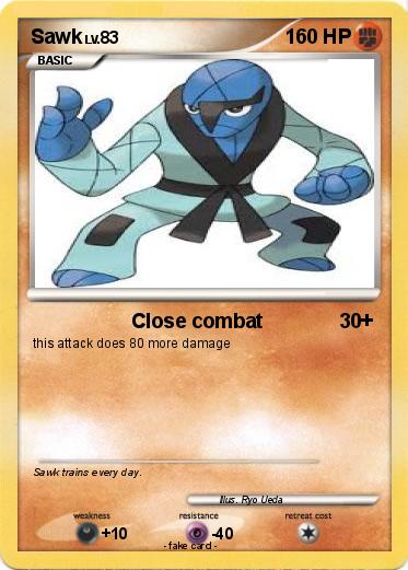 Pokemon Sawk