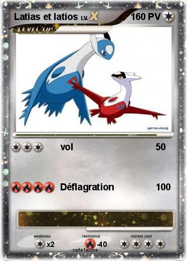 Pokemon Latias et latios